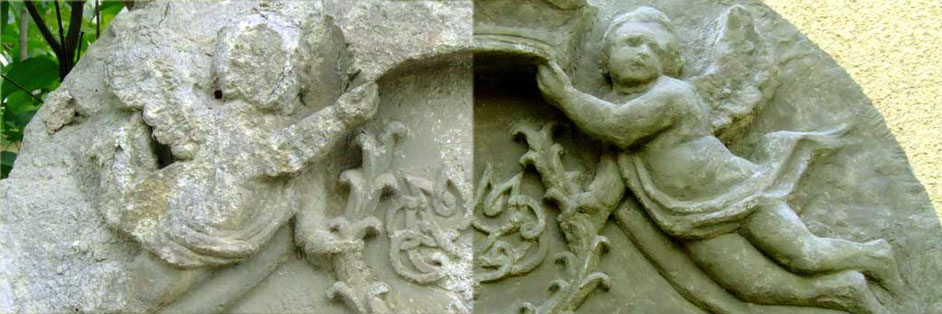 NÁHROBNÁ DOSKA Márie Elisabeth von Wessmann, Devičany