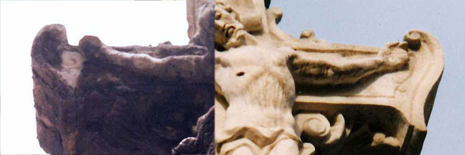 BAROKOVÝ ÚSTREDNÝ KRÍŽ na mestskom cintoríne, Komárno